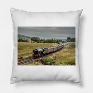 The "Flying Scotsman" on the Settle to Carlisle Railway Pillow