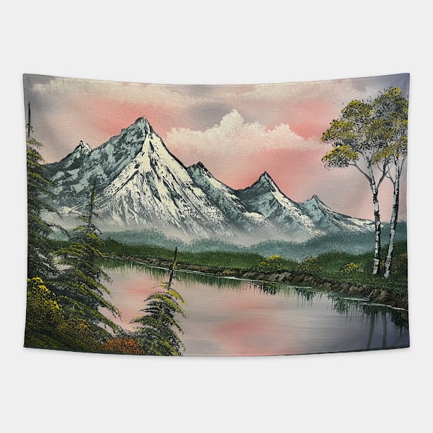 Mountain Range Tapestry by J&S mason