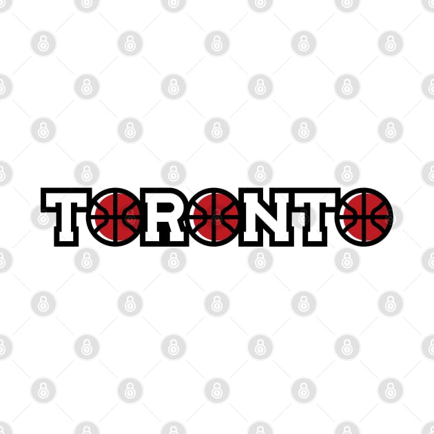 Toronto basketball city by Adrian's Outline