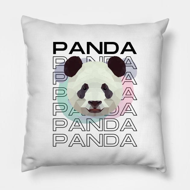 Cool Panda Pillow by kareemelk