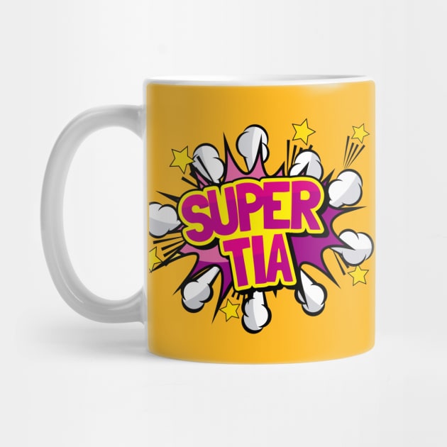 Super Auntie Spanish Titi Tia Superhero Camisa Gift T-Shirt Super Auntie Spanish Titi Tia Superhero Camisa Gift T-Shirt