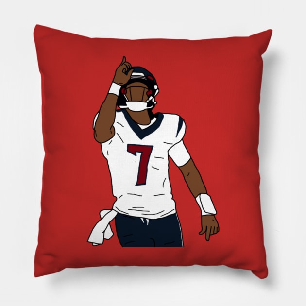 CJ Stroud Pillow by SportsByBeau