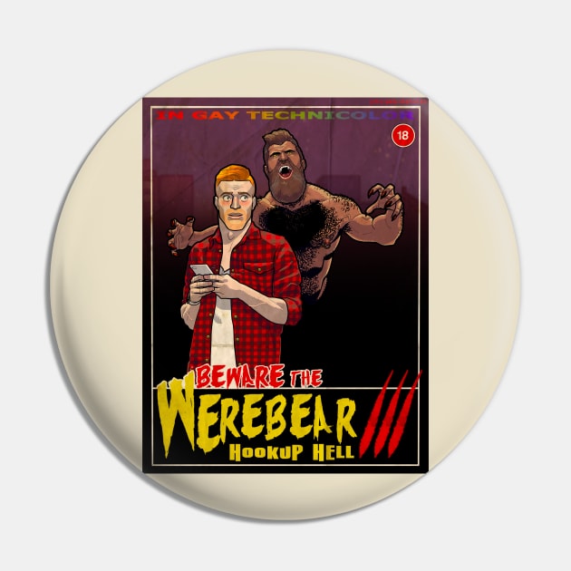 Beware the Werebear 3: Hookup Hell Pin by Jims_wee_sketches