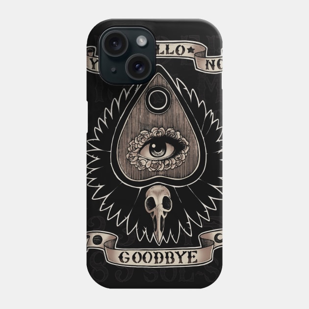 Planchette Phone Case by Solangescf