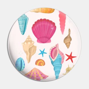 Seashells Pin