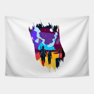 Night Romance Tapestry