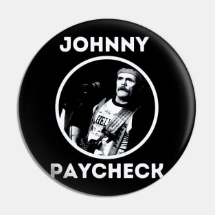 johnny paycheck || grey Pin