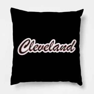 Football Fan of Cleveland Pillow