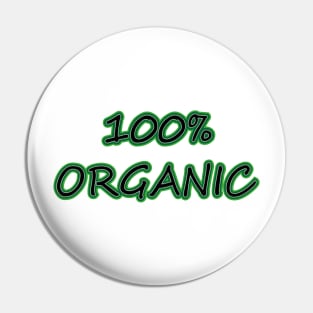 Organic, nature, health, world Pin