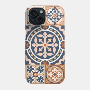 Mediterranean floor tiles pattern 01 Phone Case