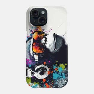 color splash music monkey #2 Phone Case