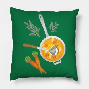 Carrot Soup Pillow