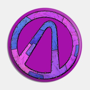 Vault Symbol Stitched Eridium - Borderlands Pin