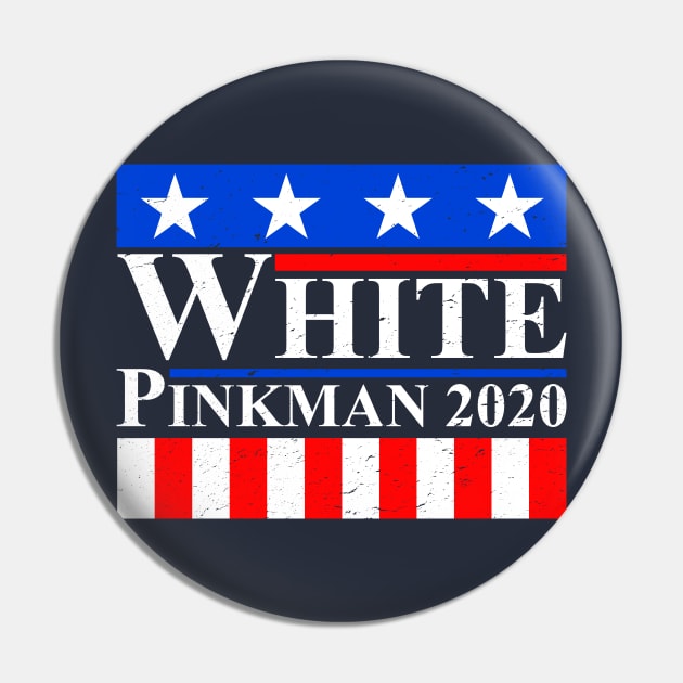 White and Pinkman Pin by nickbeta