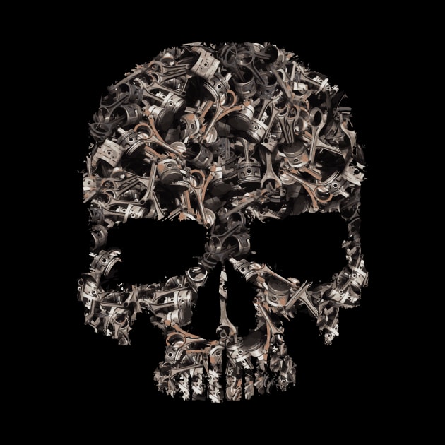 Skull Rest in pistons by GalfiZsolt