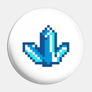 Pixel Crystal Pin