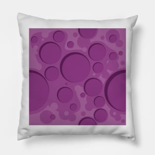 Purple planet Pillow