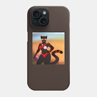 Beach Panther Phone Case