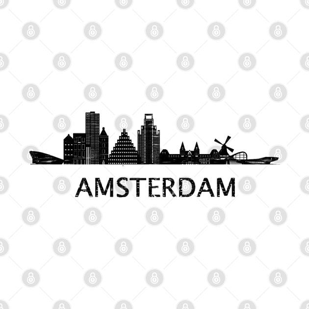 Amsterdan City - World Cities Series by 9BH by JD by BN18 