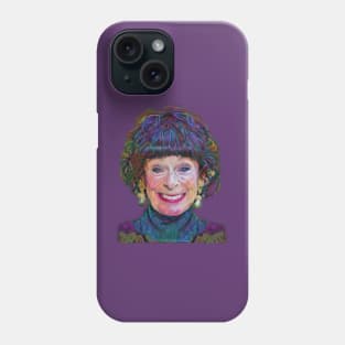 Portrait of a Character Actress: The Little Tramp's Daughter Phone Case