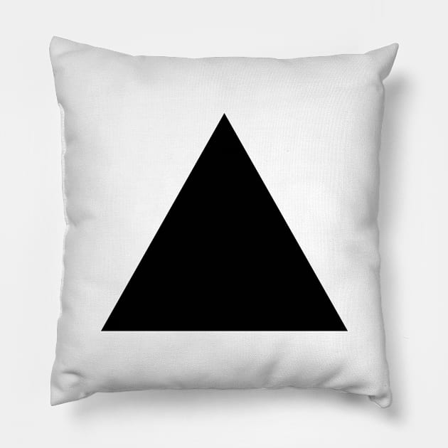 3 Sides Triangle Pillow by Evlar