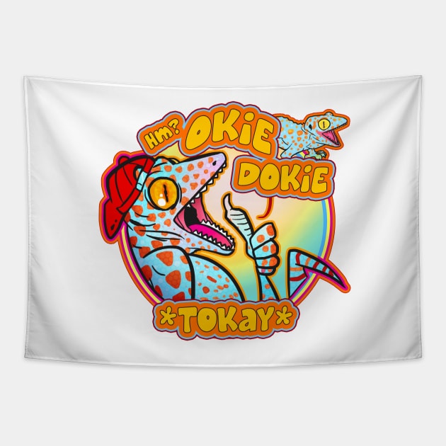 HM OKIE DOKIE TOKAY Tapestry by KO-of-the-self