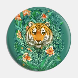 Tiger Tangle in Color Pin