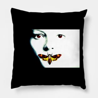 Silence Of The Lambs Vintage Horror Pillow