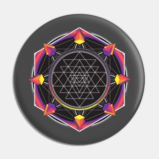 Sri Yantra Pin