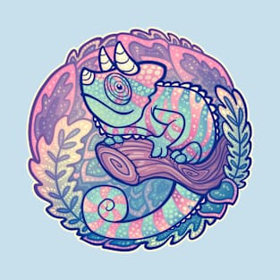 Colorful Chameleon T-Shirt