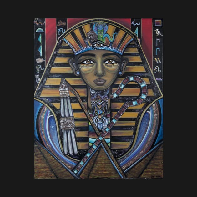 King Tut by LauraMcGowanArt