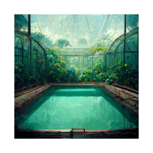 Swim amongst the luxury botanicals II by hamptonstyle