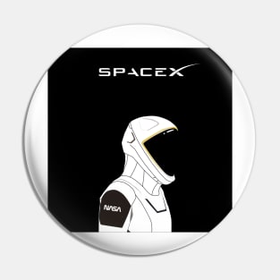 spaceX astronaut Pin