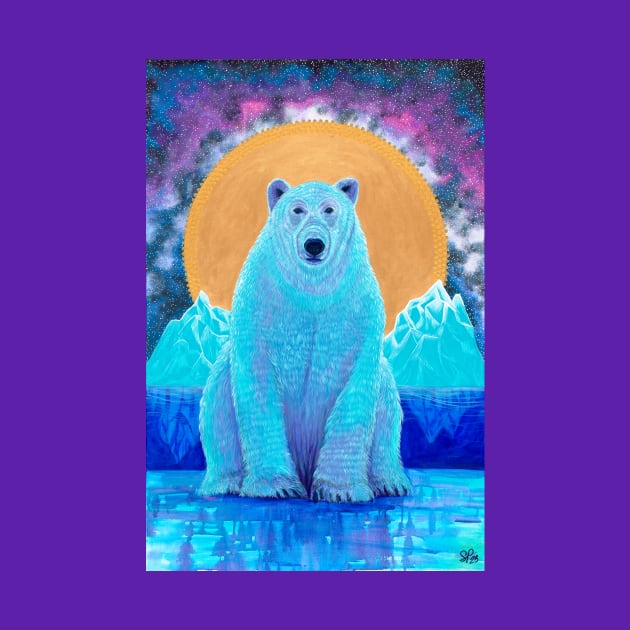 Polar Bear Lord of the North by StephaniePerryArt