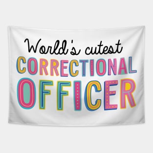 Correctional Officer Gifts | World's cutest Correctional Officer Tapestry