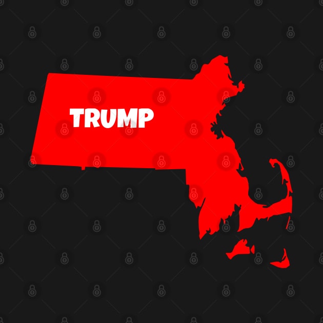 Massachusetts votes Trump by Vine Time T shirts