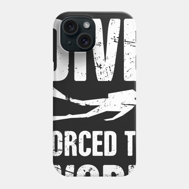 Born to Dive | Scuba Diving Phone Case by MeatMan