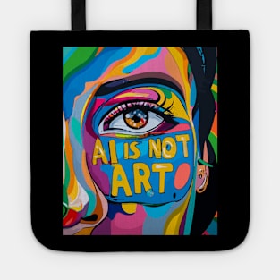 AI Is Not Art Tote