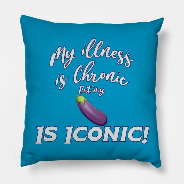 Chronically Iconic (01) Pillow by Sutilmente