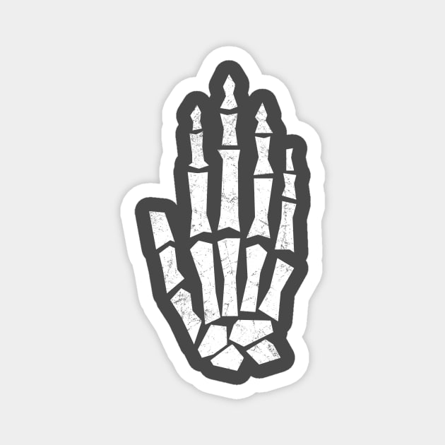 Skeleton Hand Magnet by tommartinart