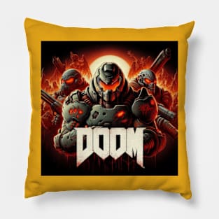 Doom Guys Pillow