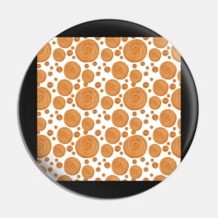 Gold dots pattern Pin