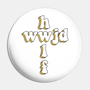 wwjd x hwlf Pin