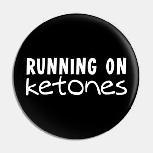 Running on Ketones Pin