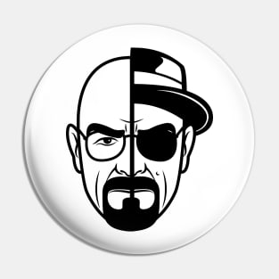 Mr white and dr Heisenberg Pin