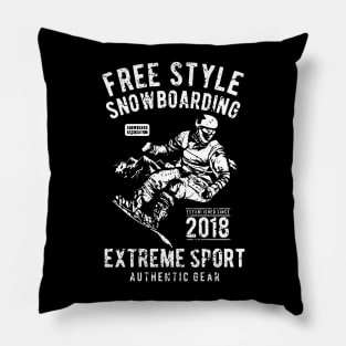 Free Style Snowboarding Pillow