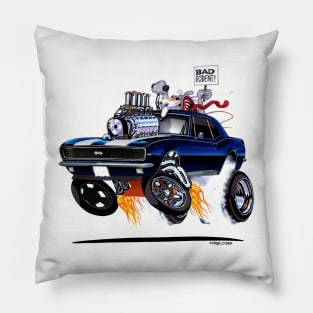 RAT POWER 1967 Camaro Blue Pillow