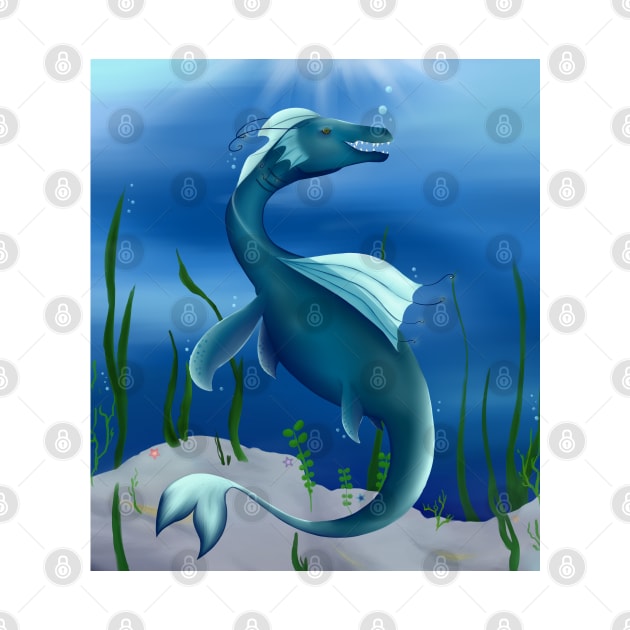 Water Dragon by Qur0w