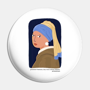 Johannes Vermeer Girl with a Pearl Earring Classical Art Memes Pin