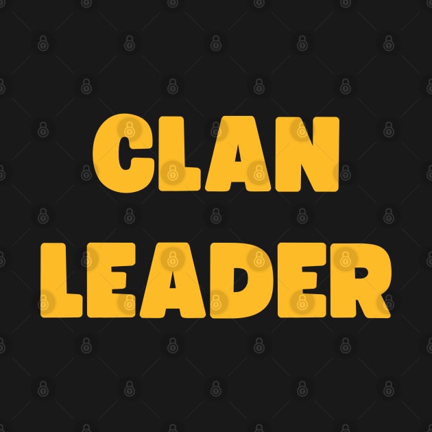 Clan Leader for COC Gamers by apparel.tolove@gmail.com